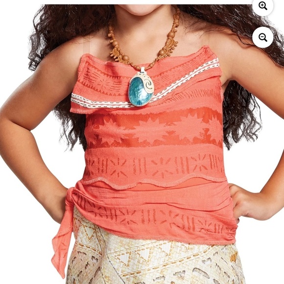 Disney's Moana Classic Costume for Girls, Size M (7/8), by Disguise - Picture 3 of 8